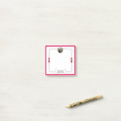 Hond Foto Post-it Notities met Pootjes & Harten Post-it® Notes (Op bureau)