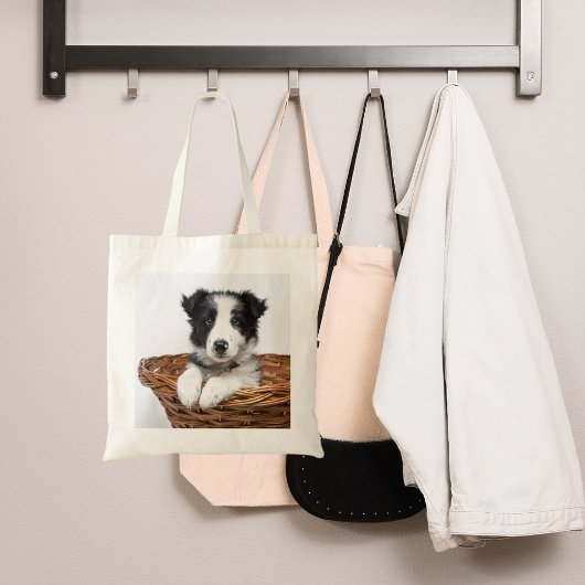 Hond foto tote bag