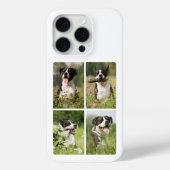 Hond Fotocollage Gepersonaliseerd Huisdier Case-Mate iPhone Case (Achterkant)