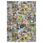 Hond fotocollage, tafelkleed (Voorkant)