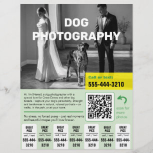 Hond Fotograaf Flyer