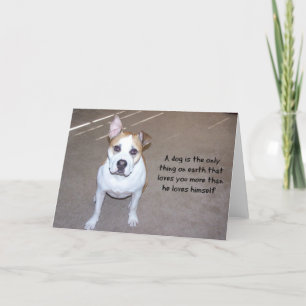 Hond fotokaart kaart