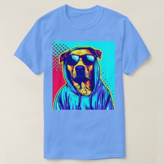 Hond Freestyle T-shirt (Design voorkant)