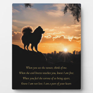 Hond Gedenk Spiritueel Gedicht Speelgoedras Fotoplaat