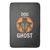 Hond Geest Halloween Horror Vector Badmat (Voorkant Verticaal)