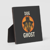 Hond Geest Halloween Horror Vector Fotoplaat (Voorkant)