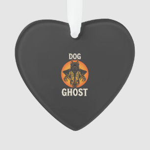 Hond Geest Halloween Horror Vector Ornament