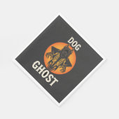 Hond Geest Halloween Horror Vector Servet (Hoek)