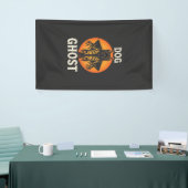 Hond Geest Halloween Horror Vector Spandoek (Beurs)