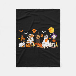 Hond Geest Heks Mummie Halloween Kostuum Mannen Vr Fleece Deken