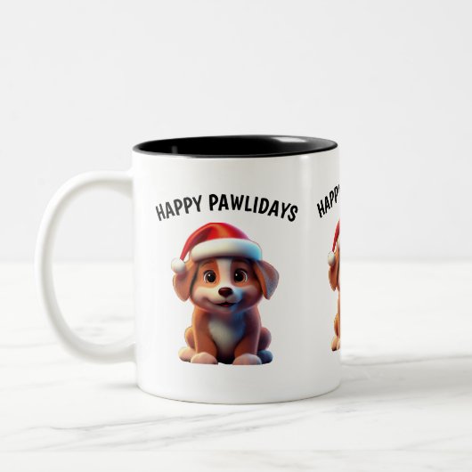 Hond geliefhebber mok - Fijne Pawlidays (Links)