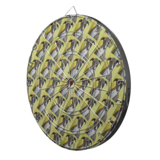Hond gemêleerd Dartbord (Voorkant Rechts)