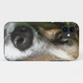 Hond gezicht close-up iPhone SE + iPhone 5/5S, nau Case-Mate iPhone Case (Achterkant (horizontaal))