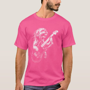 Hond Gitarist Gitaar - Lhasa Apso Dad Mom T-shirt