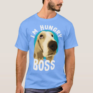 Hond Golden Retriever In hongerige baas T-shirt