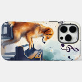Hond -  Gouden Harmonie Case-Mate iPhone Case (Achterkant (horizontaal))