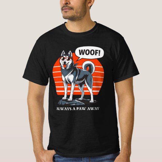 Hond Graffiti Style Street Art Classic T-shirt (Voorkant)