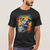 Hond Graffiti T-shirt (Voorkant)