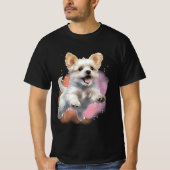 Hond grafisch T-shirt (Voorkant)