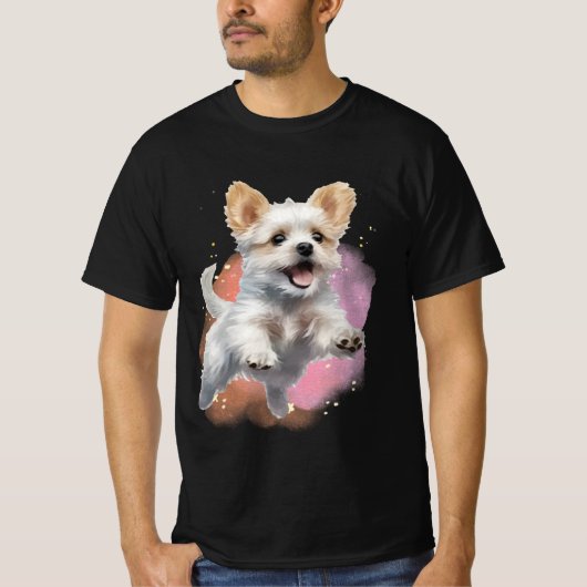 Hond grafisch T-shirt (Voorkant)