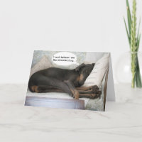 Hond grappig krijgen goed kaart