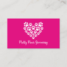 Hond Groomer Paw Print