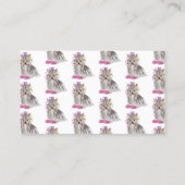 Hond Groomer Salon Yorkshire Terrier Yorkie Visitekaartje (Achterkant)