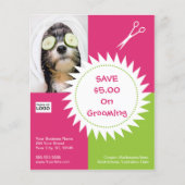 Hond grooming coupon flyer (Voorkant)