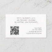 Hond Grooming Trainer Wandelen Zitten Visitekaartje (Achterkant)