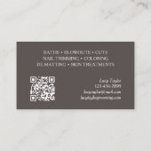 Hond Grooming Trainer Wandelen Zitten Visitekaartje (Achterkant)