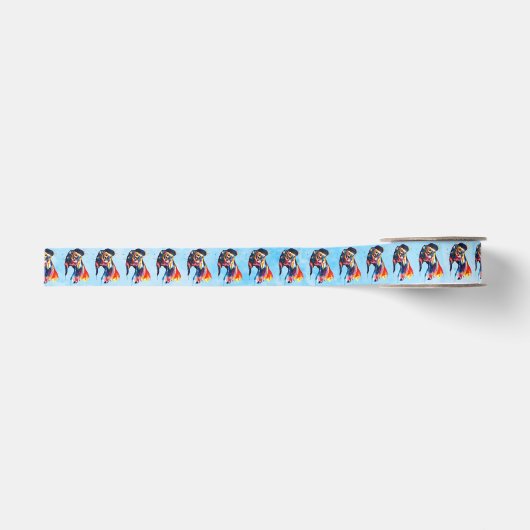 Hond Grosgrain Lint (Voorkant)
