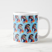 Hond Grote Koffiekop (Rechts)