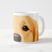 hond grote koffiekop (Voorkant rechts)