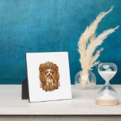 Hond Haar Is Glitter Fluffy Gouden Lint_1 Fotoplaat (Insitu)