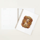 Hond Haar Is Glitter Fluffy Gouden Lint_1 Planner (Display)
