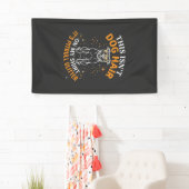 Hond Haar Pitbull Glitter Draagt Zonnebril Sterren Spandoek (Insitu)