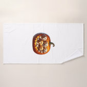 Hond Halloween Badhanddoek (Badhanddoek)