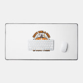 Hond Halloween Griezelige Pootjes Bureaumat (Keyboard & Muis)