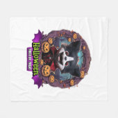 Hond Halloween Kostuum Fleece Deken (Voorkant (Horizontaal))