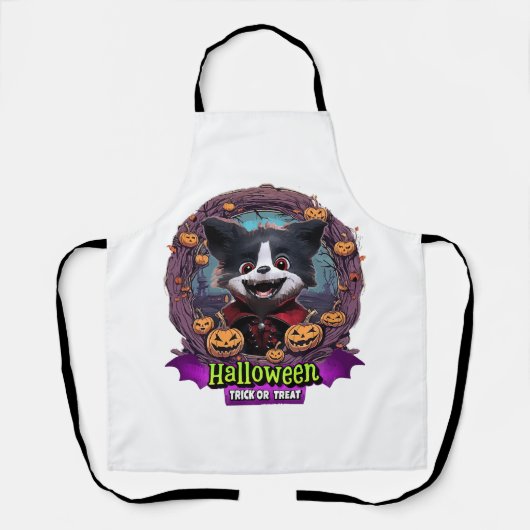Hond Halloween Kostuum Schort (Voorkant)