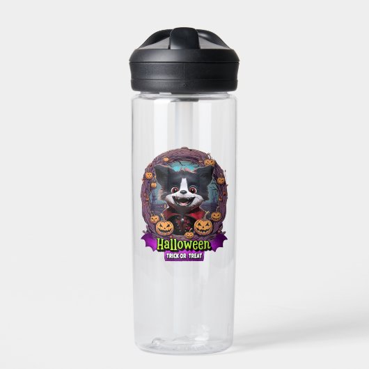 Hond Halloween Kostuum Waterfles (Voorkant)