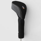 Hond Halloween Pitbull Jack O Lantern Pompoen Tank Golfheadcover (Schuin)