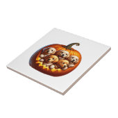 Hond Halloween Tegeltje (Zijkant)