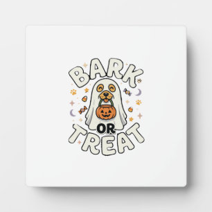 Hond Halloween Treat Squad Fotoplaat