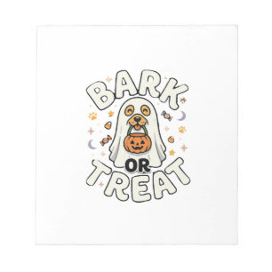 Hond Halloween Treat Squad Notitieblok