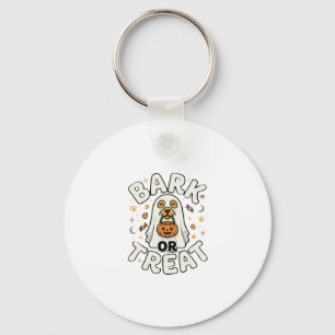 Hond Halloween Treat Squad Sleutelhanger