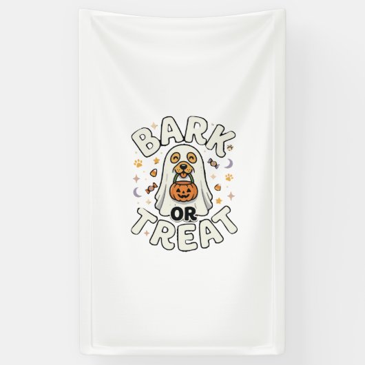 Hond Halloween Treat Squad Spandoek (Verticaal)