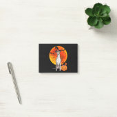 Hond Halloween Whippet Jack O Lantaarn Pompoen T-S Post-it® Notes (Kantoor)