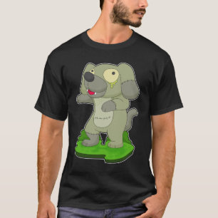 Hond Halloween Zombie T-shirt