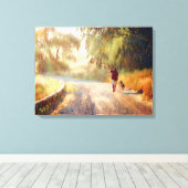 HOND HEAVEN Canvas Kunst (Insitu (Houten vloer))